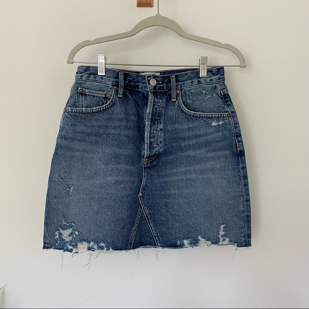 Agolde- Ada high-rise skirt